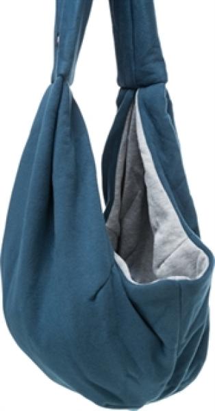Bauchtasche Träger Sling Blau und Grau Trixie